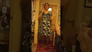 Mariannas corset part 2 with a dress Crossdresser [upl. by Adiaj]