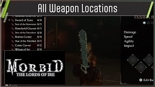 All Weapon Locations  Morbid The Lords of Ire PS5 [upl. by Manwell]