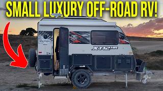 Small Lightweight OffRoad RV With BATHROOM INSIDE  First Impressions MDC XT12HR [upl. by Ahse]