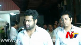 JrNTR Condolence to Nandamuri Janakiram Family [upl. by Caro]