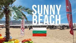 Sunny Beach BULGARIA Top 7 things PLUS Walk through SUNNY BEACH amp NESSEBAR [upl. by Ycnej]