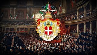 Kingdom of Italy 1861–1946 National Anthem quotMarcia Reale dOrdinanzaquot Remake [upl. by Nahtanaj]