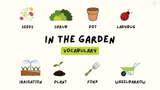 70 Garden Vocabulary With Pictures and Pronunciation  Quiz  Daily Use English [upl. by Rahal]