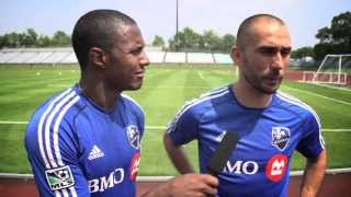 MLSAllStar  Bernier et Di Vaio de retour à Montréal [upl. by Atinomar601]