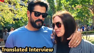 Burak Ozcivit and Fahriyes new Interview  Translated [upl. by Akirea538]