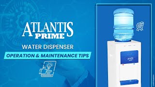 Easy Water Dispenser Maintenance Tips English  Atlantis Prime Water Dispenser [upl. by Alverta]