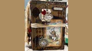 Alice Junk Journal Talk Through [upl. by Adi73]