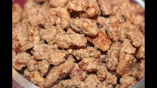 SPICED CINNAMON SUGAR PECANS [upl. by Dempsey]