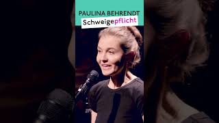 Paulina Behrendt  Schweigepflicht [upl. by Modesty517]