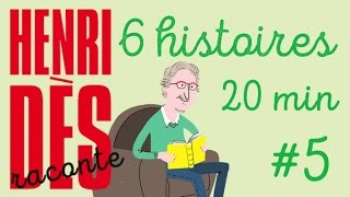 Henri Dès raconte  Attention au départ et 5 histoires  compilation 5 [upl. by Ybbor635]