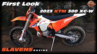 First Look  2023 KTM 300 XCW TPI [upl. by Allbee]