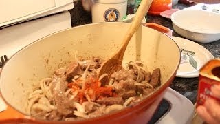 Goulash Recipe  OrsaraRecipes [upl. by Nylinnej]