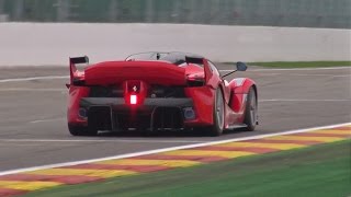 30 Million Ferrari FXX K  INSANE V12 EXHAUST SOUNDS [upl. by Marianne335]