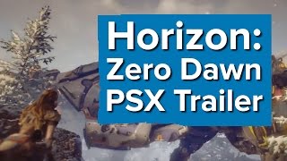 Horizon Zero Dawn Trailer  PSX 2016 [upl. by Aibsel]