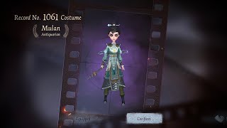 Identity V  USING MY UNLOCK CARD TO GET THE NEW DEDUCTION STAR SKIN  Antiquarian Gameplay [upl. by Allene415]