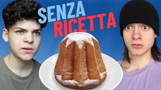 Cuciniamo SENZA RICETTA UN PANDORO Altro che Iginio Massari [upl. by Lynus]