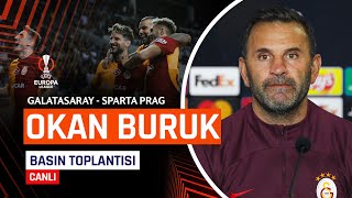 Okan Buruk amp Lucas Torreira Basın Toplantısı  Galatasaray  Sparta Prag 🔴 CANLI 🔴 [upl. by Nhar]