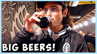 NOTHING UNDER 10 ABV BIG Beer Week 2024  LUPULIN Brewing Co  Craft Beer Tasting amp Review  VLOG [upl. by Ettelimay]