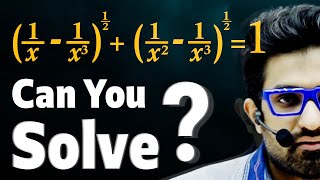 Can You Solve This Equation [upl. by Leeth]