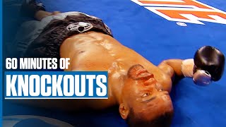 60 Minutes of INSANE Boxing Knockouts [upl. by Yrffej]