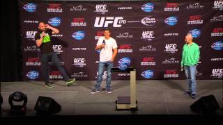 UFC 170 Fight Club QampA with Browne and Rockhold [upl. by Ryan]