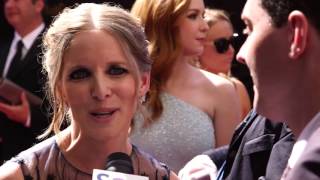 2016 soapcentralcom Daytime Emmys Red Carpet Lauralee Bell [upl. by Elehcor]