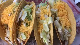 Del Taco 6 Tacos Tuesday Special Beef Snack Taco 2024 Las Vegas Fast Food [upl. by Cott]