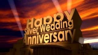 Happy Silver Wedding Anniversary [upl. by Ittap]