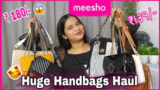 Meesho Trendy Bags Haul Starting 140 Rs  Sling Bag Shoulder Bag meesho meeshohaul meeshobag [upl. by Geaghan]