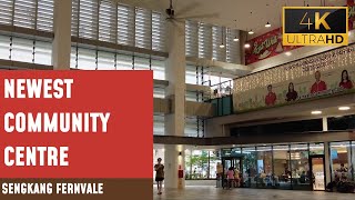 Serene Walking Tour Fernvale Singapore  4K Ultra HD60fps [upl. by Haret]