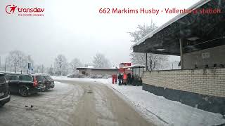 662 Vallentuna station [upl. by Siryt]