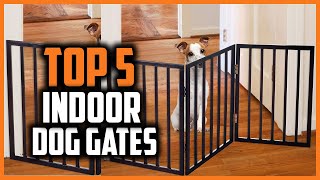 ✅ Top 5 Best Indoor Dog Gates of 2024 [upl. by Artim]