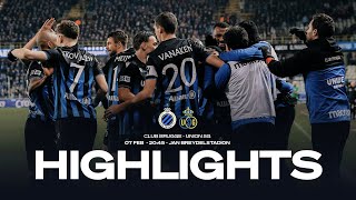 CLUB BRUGGE  UNION  HIGHLIGHTS  2023  2024 [upl. by Ellesij]