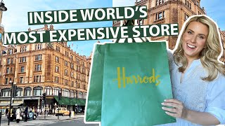 INSIDE HARRODS  Worlds Most Expensive Shop Tour [upl. by Otrebile370]