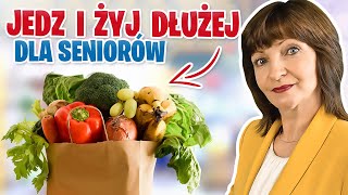 NAJWAŻNIEJSZE składniki PRZEDŁUŻAJĄCE życie Dieta dla osób starszych [upl. by Anak]