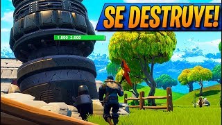 DESTRUYENDO el MISIL en FORTNITE Battle Royale [upl. by Niltag]