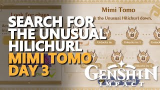 Search for the Unusual Hilichurl Genshin Impact Day 3 [upl. by Bonaparte]