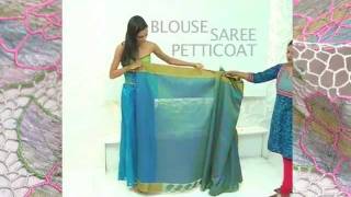 How to Drape a Saree in 3 Easy Steps [upl. by Ane]