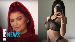 Kylie Jenner Keeps Her Lingerie Special on VDay  E News [upl. by Ellehsal]