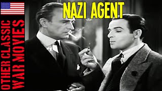 NAZI AGENT 1942  WW2 Full Movie Identical twins different loyalties lead to murder and espionage [upl. by Galliett]