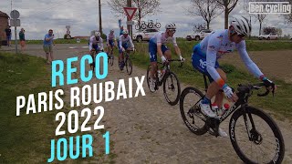 Reconnaissance ParisRoubaix 2022 🚴‍♂️ JOUR 1 parisroubaix [upl. by Yellas]