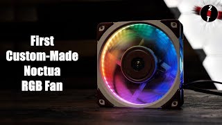 Noctua RGB Fan  The First CustomMade Noctua RGB Fan 2019 [upl. by Nos940]