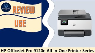 Review HP OfficeJet Pro 9120  9122e  9125e  9128e AiO printer series [upl. by Goetz589]