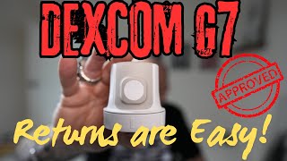 How to return your failed Dexcom G7 sensor  late 2024 updated process [upl. by Sucramrej448]