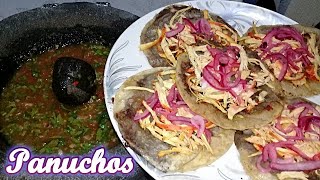 PANUCHOS YUCATECOS los mas deliciosos que probaras [upl. by Madora]