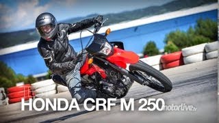 TEST  HONDA CRF M 250 quotfêtequot pour la piste [upl. by Ogait]