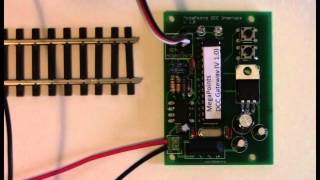 MegaPoints Controller DCC Demonstration [upl. by Enitnelav]