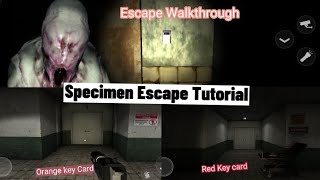 Specimen Zero Tutorial Walkthrough  How to escape in Specimen Lab 82 [upl. by Pincas]