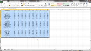 Highlighting Cells in Excel Quickly  My Excel University Quick Tip 1 [upl. by Zebulen]