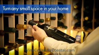 Wine Cellar Cooling California WhisperKOOL Self Contained Slimline [upl. by Ahseikan]